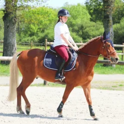 Paddock Sports - Bonnet à strass marine