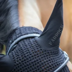 Paddock Sports - Bonnet pro coton long noir