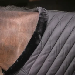 Paddock Sports - Couverture d'écurie Diagonale noir 400g