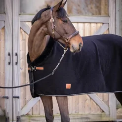 Paddock Sports - Couverture polaire Diagonal noir