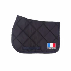 Paddock Sports - Tapis de selle Prems marine logo France