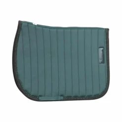 Paddock Sports - Tapis de selle Verticali vert foncé/ noir