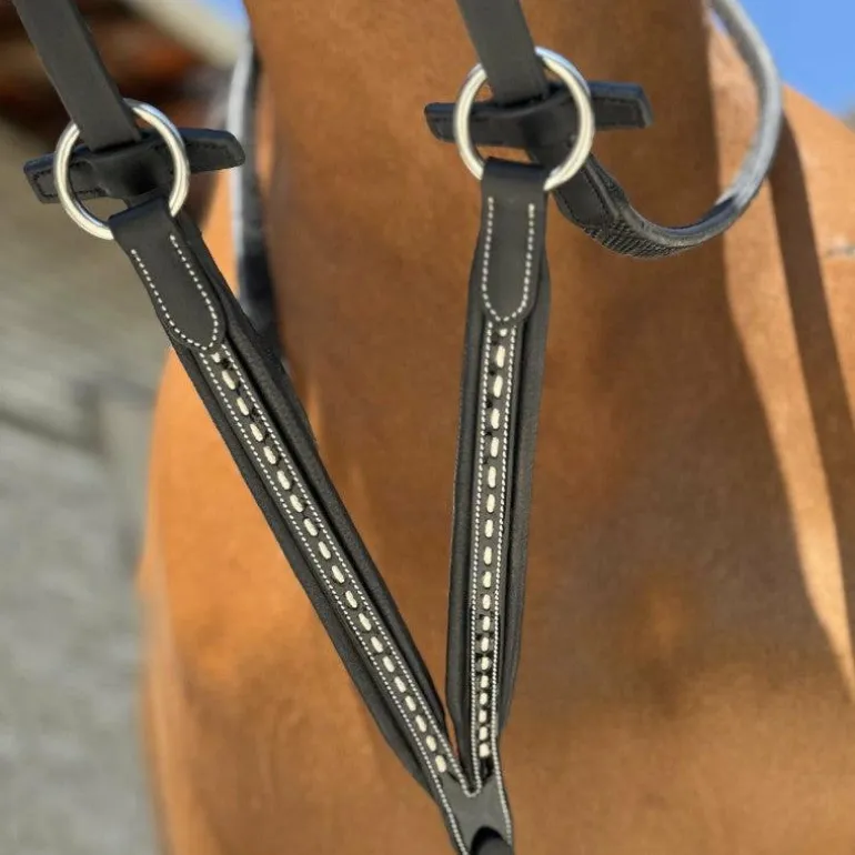 Pénélope - Flèche de martingale Point sellier noir