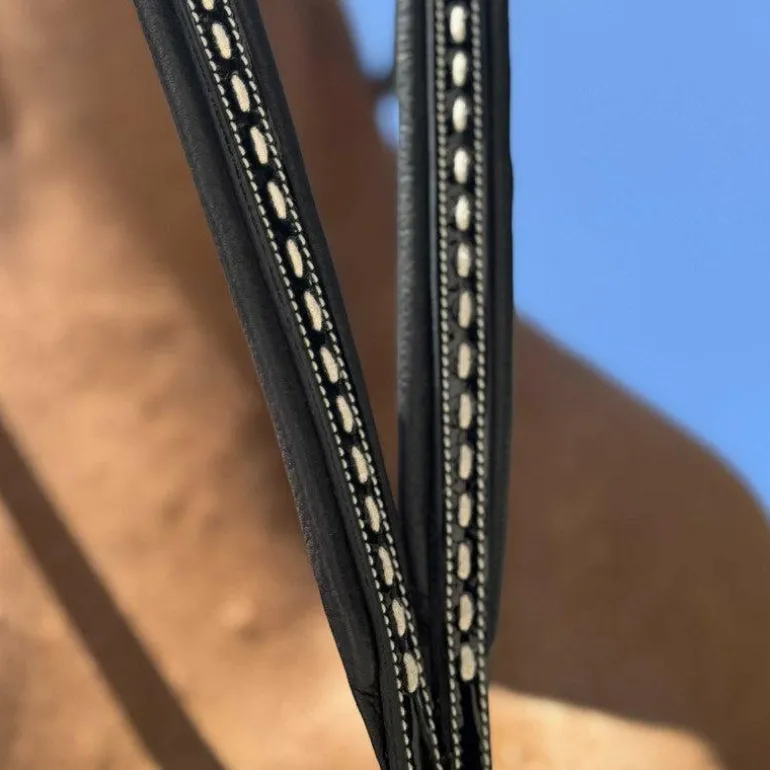 Pénélope - Flèche de martingale Point sellier noir