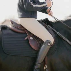 Pénélope - Tapis de selle Lyona noir