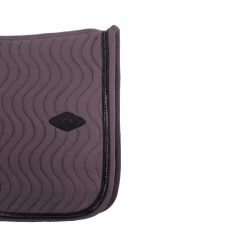 Pénélope - Tapis de selle Swell gris foncé
