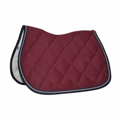 Privilège Equitation - Tapis de selle Palm Beach bordeaux/gris/marine