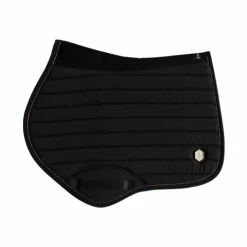 Pro Confort - Tapis de selle amortissant latex Donatello noir/ noir