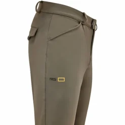 RG Italy - Pantalon d'équitation homme RG vert kaki