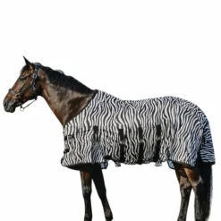 Riding World - Chemise anti-mouches mesh Belly zebre