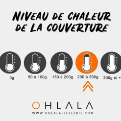 Riding World - Chemise polaire avec sur-sangles croisées marine 240g