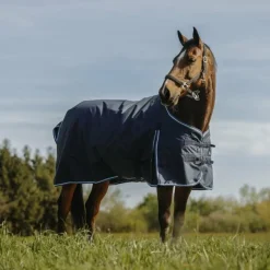 Riding World - Couverture d'extérieur Eco 600D  marine 220g