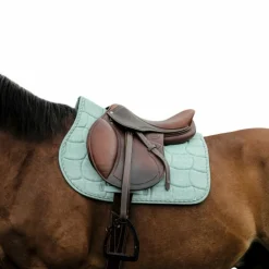 Riding World - Tapis de selle Sunshine vert clair