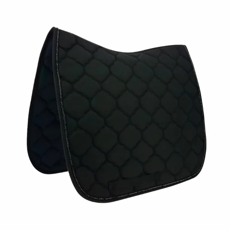 Riding World - Tapis de selle dressage Rope noir
