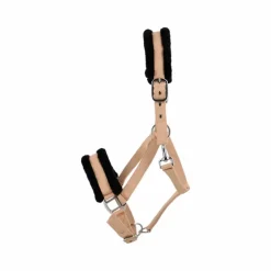 TdeT - Licol en nylon et mouton pêche/ noir