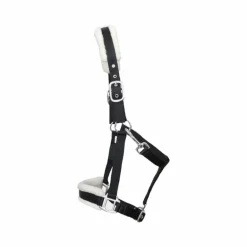 TdeT - Licol nylon et mouton noir/ écru