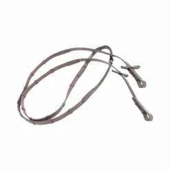 TdeT - Rênes Ultra Grip à arrêtoirs havane foncé