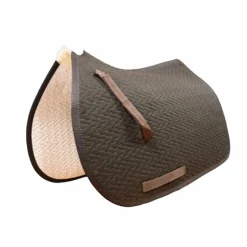 TdeT - Tapis de selle Thérèse marron