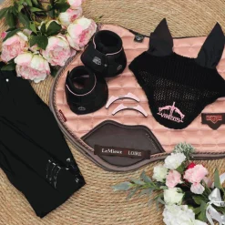 Veredus - Bonnet Color Edition pour chevaux noir/ light pink