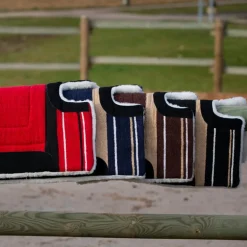 Westride - Tapis western Navaro nez coupé rouge